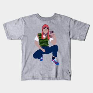 Ella Emhoff Selfie Kids T-Shirt